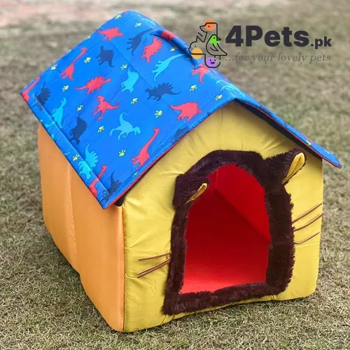 Cat Fur Face Hut House