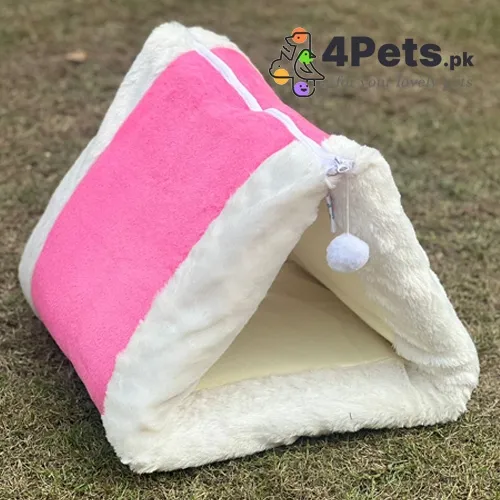 Cat Furry Blanket And Tunnel House