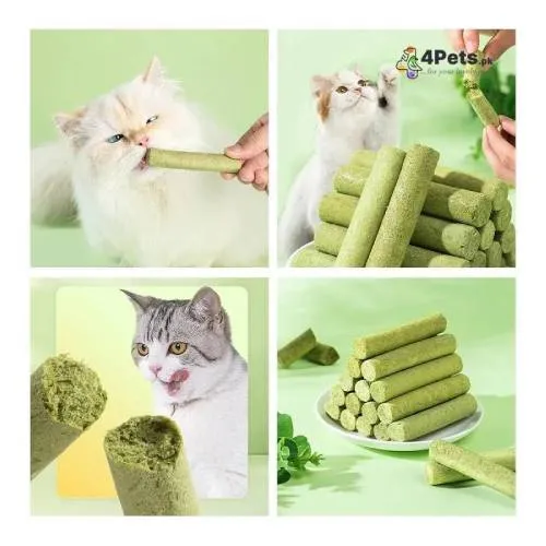 Cat Grass Teething Stick For Teeth And Hairballs