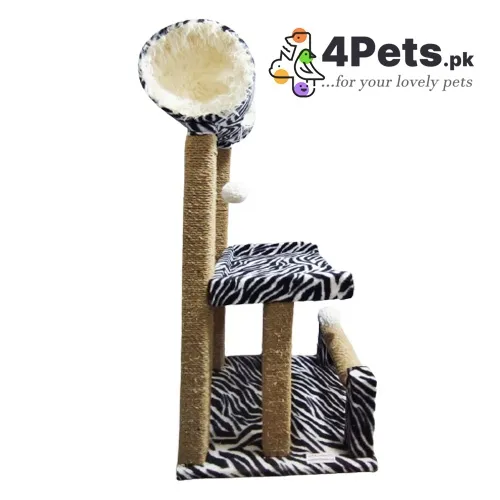 Cat Scratching Post Round Step And Roller