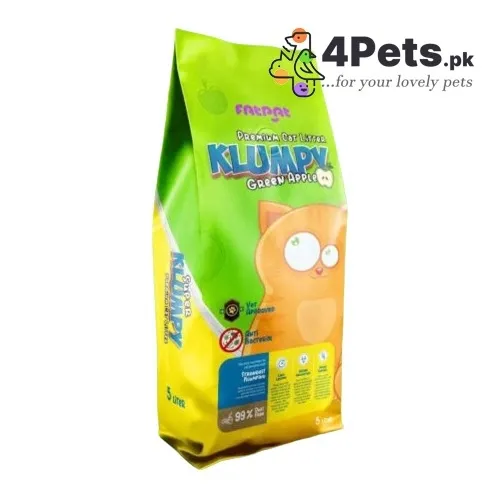 Klumpy Premium Cat Litter Green Apple 16l