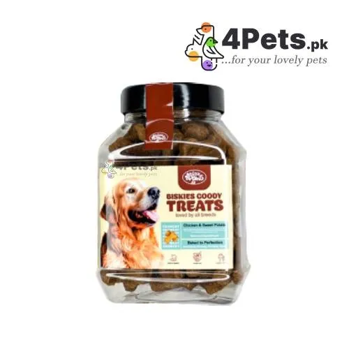 Little Paws Biskies Treat Jar 500gm