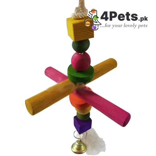 Parrot Toy Cross Step Stick