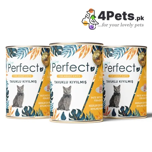 Perfect Adult Cat Pate With Chicken Tin