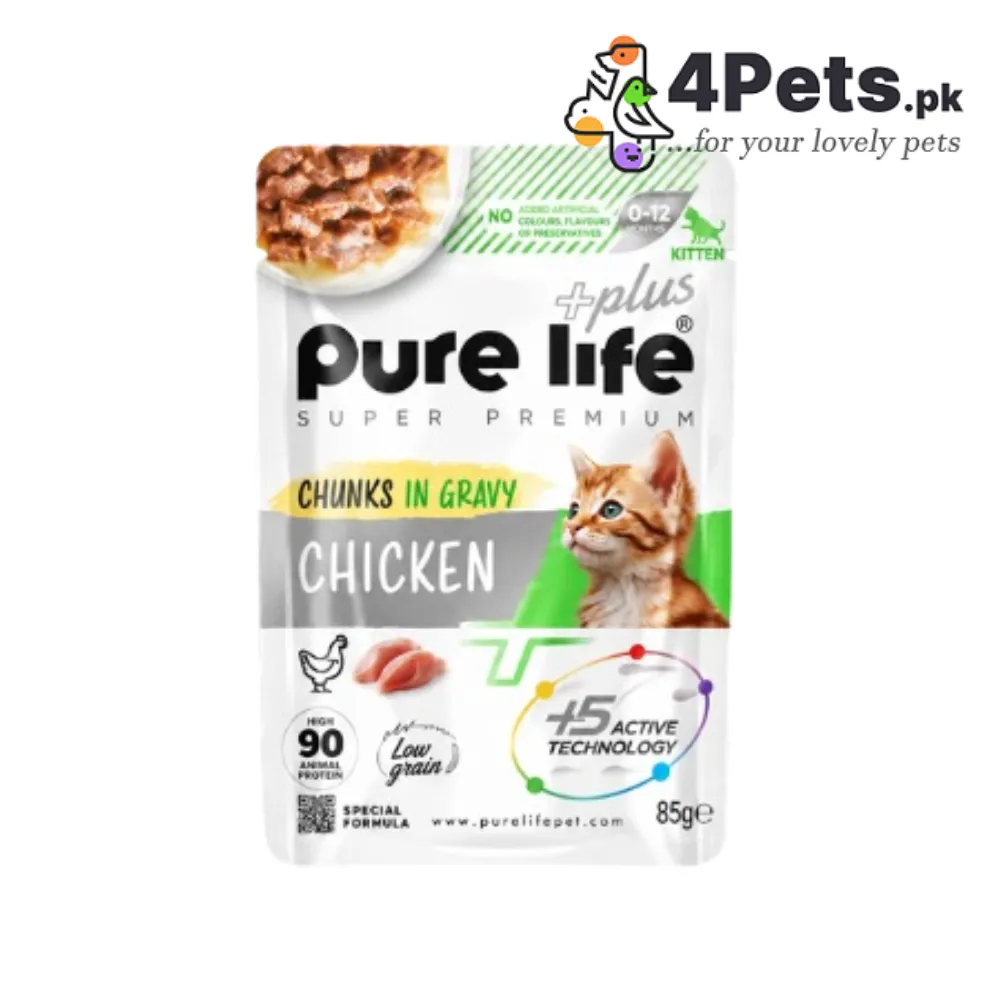 Best Price Purelife Plus Chicken Chunks in Gravy for Kitten