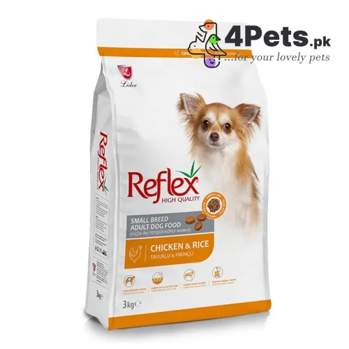 Best Price Reflex Small Breed Dog food Chicken Rice 3kg